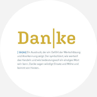 Dankeskarte
